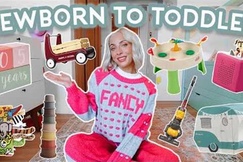 GIFT GUIDE 👶🏼✨ NEWBORN TO TODDLER (my favorite gifts for all ages)!