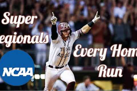 College Baseball Super Regionals Home Runs || 2022 Highlights