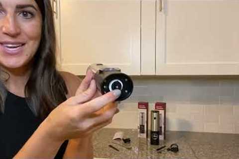 Review of Electric Salt and Pepper Grinder Set Rechargeable