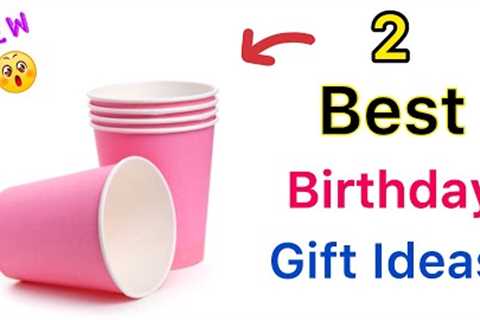 2 Beautiful Handmade Birthday Gift Ideas | Happy Birthday Gifts | Birthday 2021 Gifts Easy