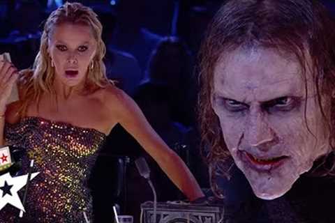 SCARY Magic Acts LIVE ON STAGE On Britain's Got Talent 2022! | Magician's Got Talent