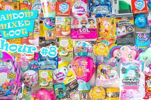 Random And Mixed Loot 1 Hour Compilation Opening Surprise Blind Bag Toys Unboxing #8 H5Kids