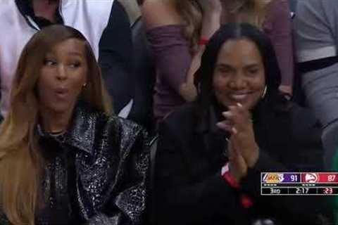 James Family Was HYPED After This LeBron Dunk 🔥