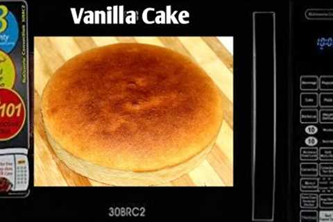 Vanilla Cake Recipe in Microwave / No Baking soda / No Baking powder / No Butter