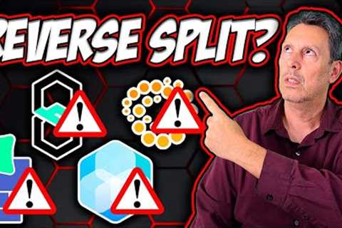 These Miners Will Reverse Split This Year... | IS THIS BAD??!