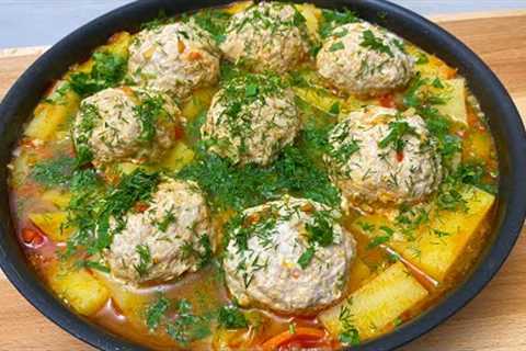 They are so delicious, everyone asked for more. Recipe for minced meat with potatoes.