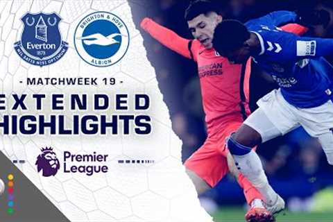 Everton v. Brighton | PREMIER LEAGUE HIGHLIGHTS | 1/3/2023 | NBC Sports