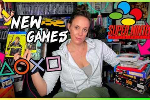 SNES Game Haul &amp; Cyberpunk Collectors Edition Unboxing *WOW*