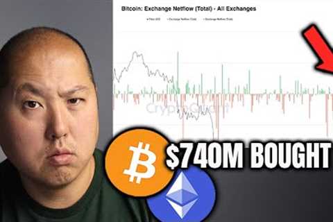 MASSIVE $740M Bitcoin Buy...Major Movement Imminent