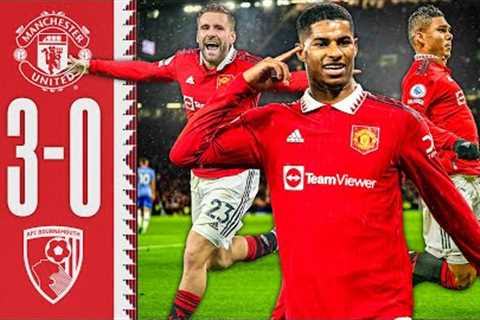SEVEN CONSECUTIVE OLD TRAFFORD WINS! 🔥 | Man Utd 3-0 Bournemouth | Highlights