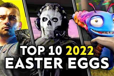 Top 10 Video Game Easter Eggs &amp; Secrets of 2022