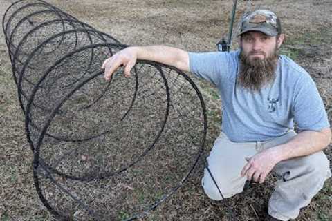 How to Rig Hoop Nets for Lakes &amp; No Current