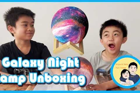 Kuya and Baby Unbox a Galaxy Night Lamp | Christmas Gift Unboxing
