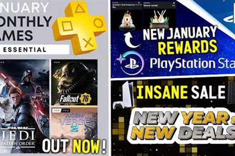 Tons of HUGE PS4/PS5 Game Updates! Free PS Plus Games LIVE, INSANE SALE, PS Stars NEW Rewards + More