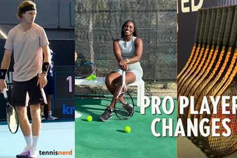 Pro tennis players switching brands (part 435)