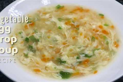 Easy VEGETABLE EGG DROP SOUP Recipe