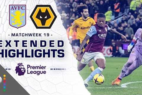 Aston Villa v. Wolves | PREMIER LEAGUE HIGHLIGHTS | 1/4/2023 | NBC Sports