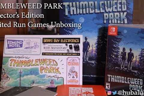 THIMBLEWEED PARK Collector's Edition - #1 Limited Run Games Nintendo Switch Unboxing
