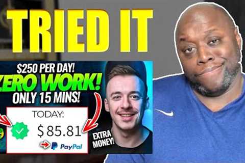 I Tried It 15 MINUTE Method To Earn +$250 DAILY Online WITHOUT WORKING! | Make Money Online