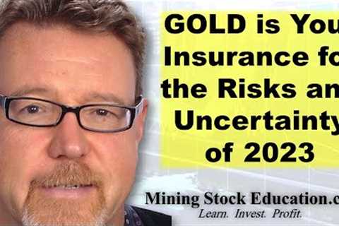 Gold Is Your Insurance for 2023 Risks &amp; Uncertainty Says Pro Mining Investor David Erfle