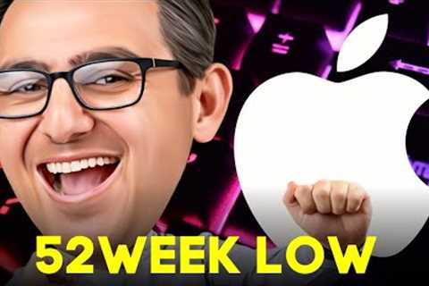 Apple Stock Hits New Lows Signaling All Investors To Do This