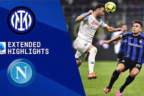 Inter Milan vs. Napoli: Extended Highlights | Serie A | CBS Sports Golazo