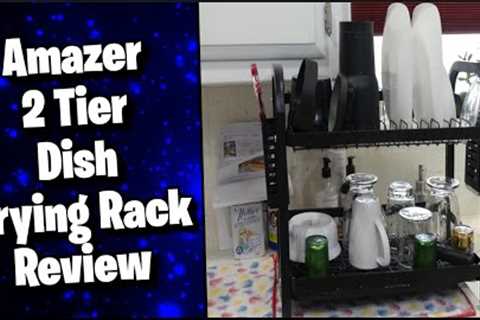 Must Have Drying Rack? Amazer 2 Tier Dish Drying Rack Review || MumblesVideos Amazon Product Review