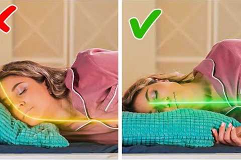 Simple Hacks to Improve Your Health || Sleep Hacks And Massage Techniques