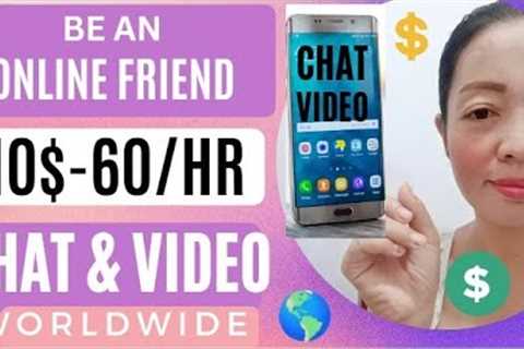Work From Home CHAT JOBS: Earn 💵💰$60/HR: WORLDWIDE