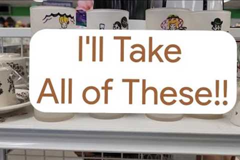 I'll Take All of These!! - Shop Along with Me - Goodwill Thrift Store