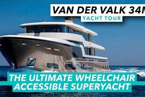 The ultimate wheelchair accessible superyacht? Inside 34m Van Der Valk custom yacht Lady Lene | MBY