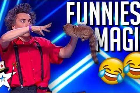 Funniest Magician Has Judges in Stitches | Magicians Got Talent