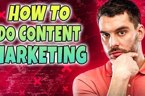 How To Do Content Marketing | Shortstack Review | Content Marketing Tips