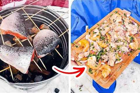 How to Cook Delicious Food Outdoor || Grilling Hacks You Should Know