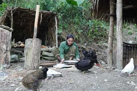 make rice mills, for cooking, farm in the forest, survival alone