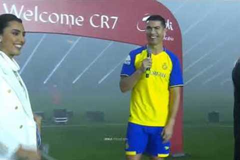 Cristiano Ronaldo Presentation : Ceremony With Al-Nasr