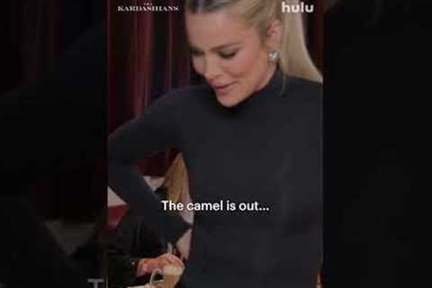 Camille the Camel | The Kardashians Season 2 | Hulu #Shorts