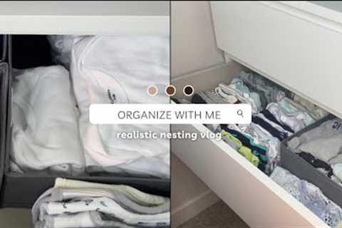 Organize and Nest with me | Folding + ASMR Unboxing + Registry Gifts