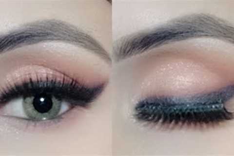 Simple eyemakeup for hooded eyes|eyeshadow tutorial for everyday look#eyemakeup #makeup with prishu