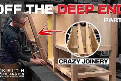 Am I crazy? Joinery insanity on a white oak vanity - PART 1