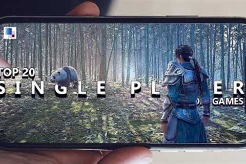 Top 20 New OFFLINE Single Player Android &amp; iOS Games With High Graphics 2022 &amp; 2023