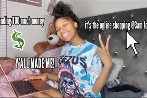 I went online shopping @3am... (y’all made me do it)