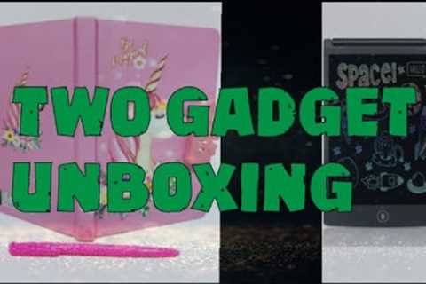 Two gadget unboxing with me and my sister so funny link in description subscribe to mychannel#tech