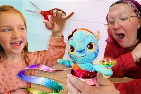 CRAFTS with ADLEY &amp; ALLi ✂️ Making Baby Clothes DIY and fun Fashion Show! how to make doll..