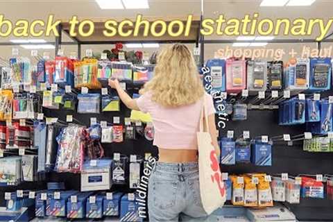 BACK TO SCHOOL SUPPLIES SHOPPING + HAUL 2022!! *first year of college*