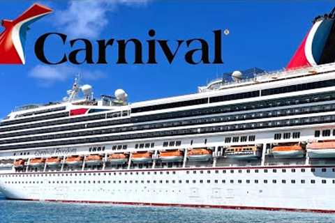 Carnival Freedom Cruise Vlog 2022 with Molly &amp; The Legend