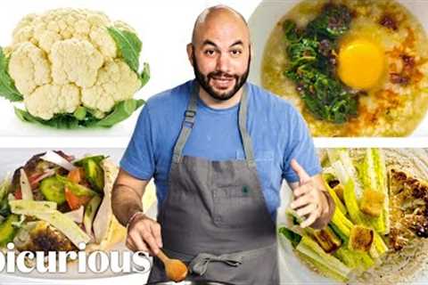 Pro Chef Turns Cauliflower Into 3 Meals For Under $9 | The Smart Cook | Epicurious