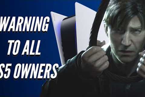 WARNING ISSUED TO ALL PS5 OWNERS // Silent Hill 2 Remake Info // Sony Cloud Patent Discovered