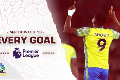 Every Premier League goal from Matchweek 19 (2022-23) | NBC Sports