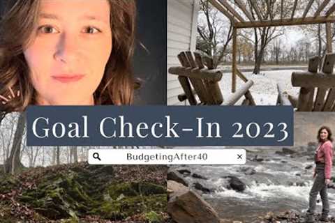 First goal check-in of 2023!
